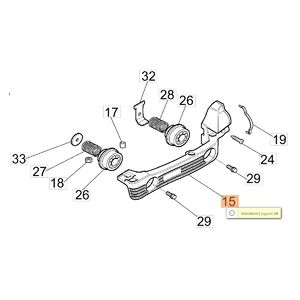 Tart&oacute; gumibakhoz bal     HC 246-247P, HC 260-265-275-280 XP
