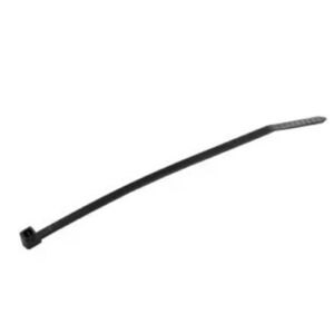 Kramp k&aacute;belk&ouml;tegelő 2,5x80 mm fekete 100 db