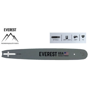 Everest vezetőlap 18" 45 cm .325 1,5 mm 72 szem
