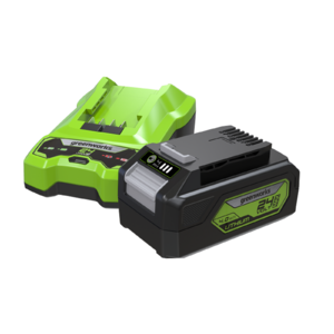 Láncfűrész készlet akkumulátoros Greenworks GD24CS30K4 24 v, akkumulátorral és töltővel