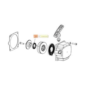Indító rugó Oleo-Mac III. series - BCH 400, 500, GSH 51, 510, 56, 560, MTH 510, 5100, 560
