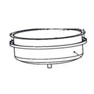 HECHT 2141 betonkeverő alsó dob komplett