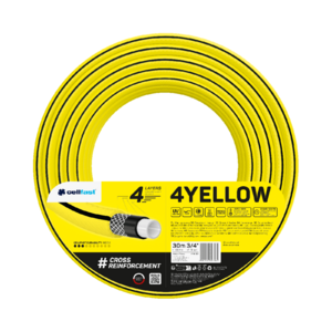 CELLFAST Locsolótömlő 4 rétegű YELLOW 3/4&quot  30 m